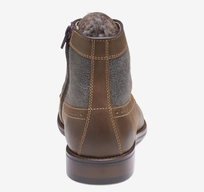 JohnstonandMurphy Boots Conard 20 Shearling Boot Tan Oiled Leathershearling 8211 Men JohnstonandMurphy Boots Conard 20 Shearling Boot Tan Oiled Leathershearling 8211 Men