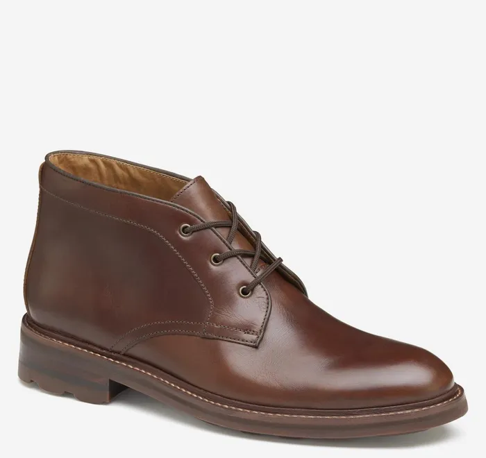 JohnstonandMurphy Boots Welch Chukka Boot Brandy American Full Grain 8211 Men JohnstonandMurphy Boots Welch Chukka Boot Brandy American Full Grain 8211 Men