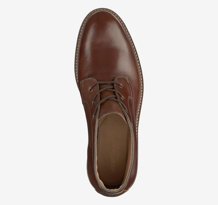 JohnstonandMurphy Boots Welch Chukka Boot Brandy American Full Grain 8211 Men JohnstonandMurphy Boots Welch Chukka Boot Brandy American Full Grain 8211 Men
