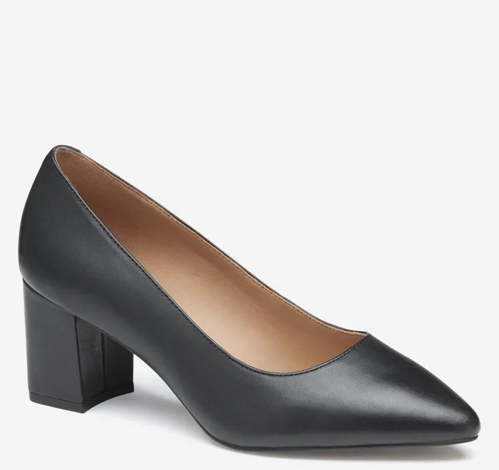 JohnstonandMurphy Heels and Platform Wedges Vicki Pump Black Glove Leather 8211 Women JohnstonandMurphy Heels and Platform Wedges Vicki Pump Black Glove Leather 8211 Women