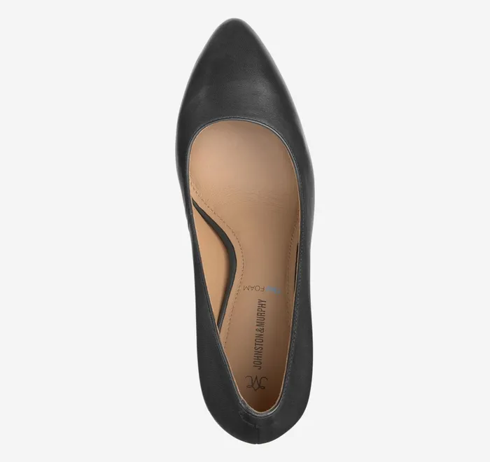 JohnstonandMurphy Heels and Platform Wedges Vicki Pump Black Glove Leather 8211 Women JohnstonandMurphy Heels and Platform Wedges Vicki Pump Black Glove Leather 8211 Women