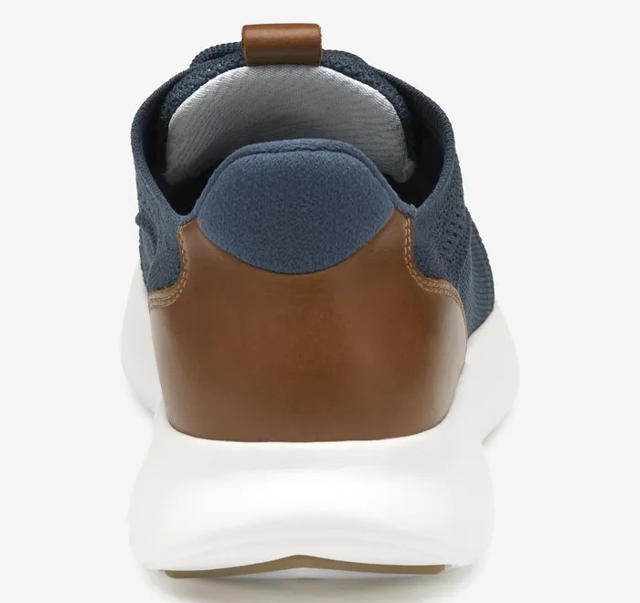 JohnstonandMurphy LaceUps Amherst 20 Knit Plain Toe Navy Knit 8211 Men JohnstonandMurphy LaceUps Amherst 20 Knit Plain Toe Navy Knit 8211 Men