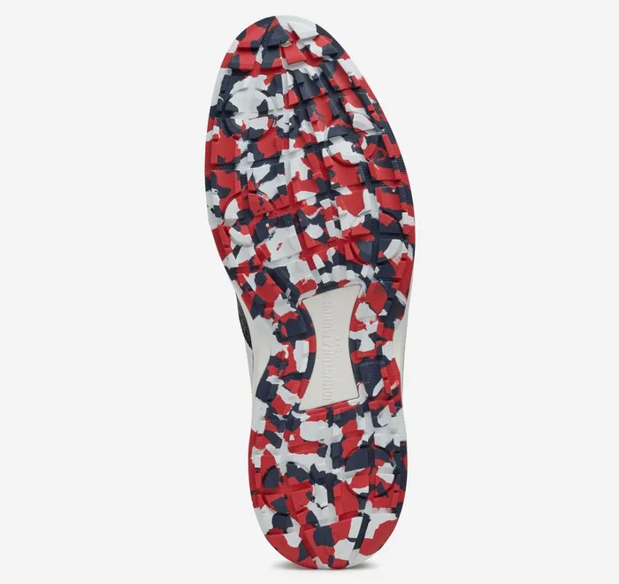 JohnstonandMurphy LaceUps Amherst Gl1 Sport Hybrid Redwhiteblue Coated Knit 8211 Men JohnstonandMurphy LaceUps Amherst Gl1 Sport Hybrid Redwhiteblue Coated Knit 8211 Men