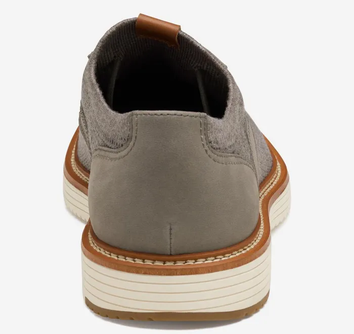 JohnstonandMurphy LaceUps Upton Knit Plain Toe Gray Knit 8211 Men JohnstonandMurphy LaceUps Upton Knit Plain Toe Gray Knit 8211 Men