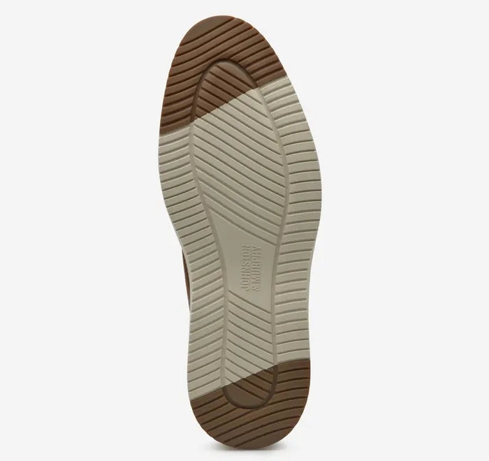 JohnstonandMurphy LaceUps Upton Knit Wingtip Taupe Heathered Knit 8211 Men