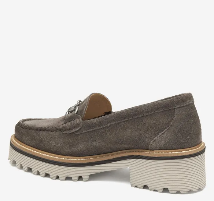 JohnstonandMurphy Mules and Loafers Emmalynn Bit Loafer Dark Grey Suede 8211 Women JohnstonandMurphy Mules and Loafers Emmalynn Bit Loafer Dark Grey Suede 8211 Women