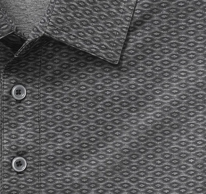 JohnstonandMurphy Polos and Tees Xc4 Performance Polo Black Linked Oval 8211 Men JohnstonandMurphy Polos and Tees Xc4 Performance Polo Black Linked Oval 8211 Men