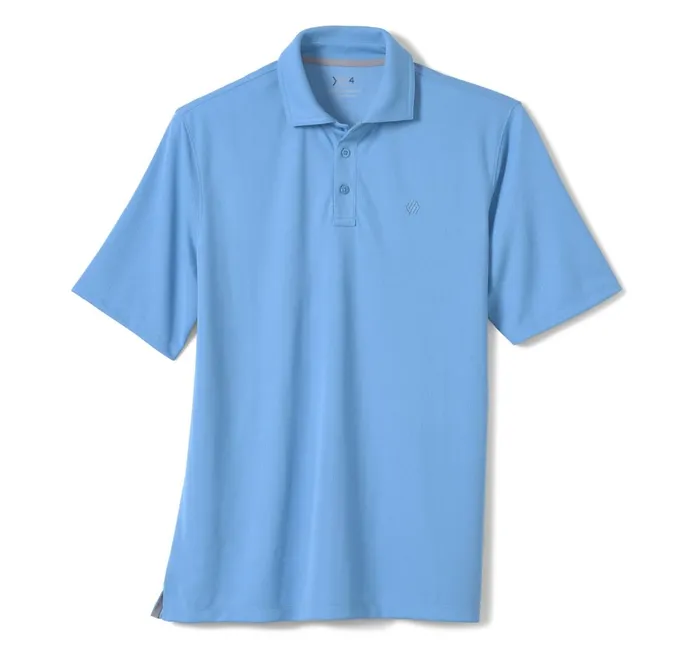 JohnstonandMurphy Polos and Tees Xc4 Performance Solid Polo Cool Degree Light Blue 8211 Men JohnstonandMurphy Polos and Tees Xc4 Performance Solid Polo Cool Degree Light Blue 8211 Men