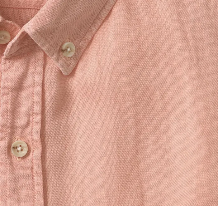 JohnstonandMurphy ShortSleeve Shirts Garment Dyed Shirt Melon 8211 Men JohnstonandMurphy ShortSleeve Shirts Garment Dyed Shirt Melon 8211 Men