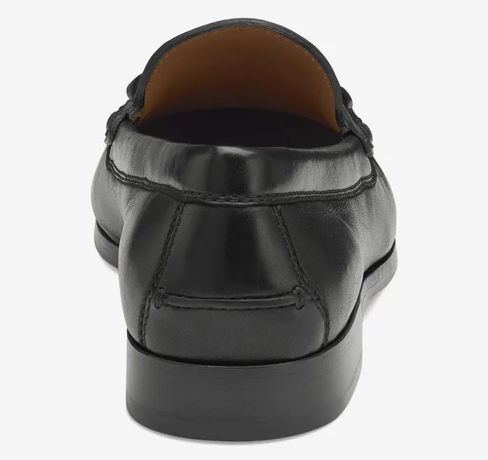 JohnstonandMurphy SlipOns and Loafers Baldwin Bit Loafer Black Sheepskin 8211 Men JohnstonandMurphy SlipOns and Loafers Baldwin Bit Loafer Black Sheepskin 8211 Men