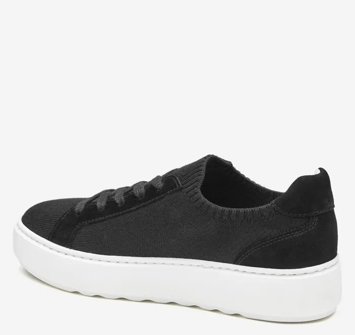 JohnstonandMurphy Sneakers Cammie Knit LaceUp Black Knit 8211 Women JohnstonandMurphy Sneakers Cammie Knit LaceUp Black Knit 8211 Women