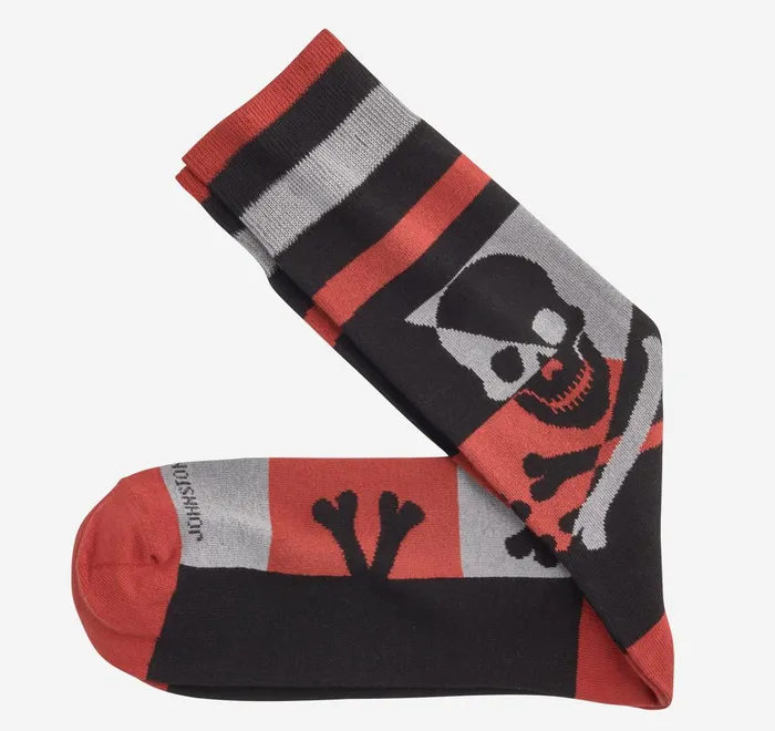JohnstonandMurphy Socks Novelty Socks Black Multi Geometric Skull Icon 8211 Men JohnstonandMurphy Socks Novelty Socks Black Multi Geometric Skull Icon 8211 Men
