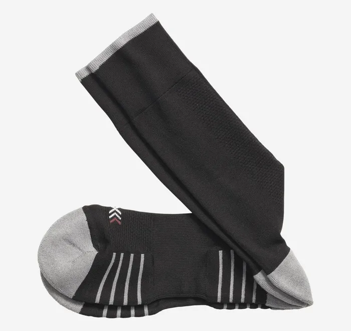 JohnstonandMurphy Socks Xc4 Performance Crew Socks Black 8211 Men