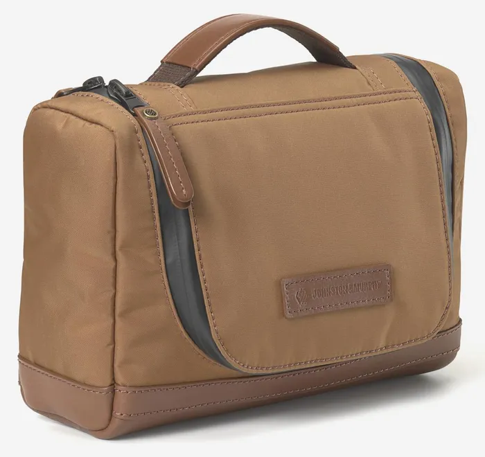 JohnstonandMurphy Travel Accessories Hudson Waterproof Travel Kit Cognac 8211 Men JohnstonandMurphy Travel Accessories Hudson Waterproof Travel Kit Cognac 8211 Men