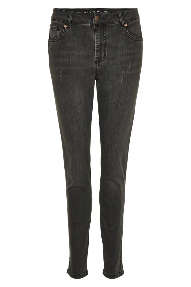JUNE JEANS 14670 961 Dark Grey Women IN FRONT PANTS