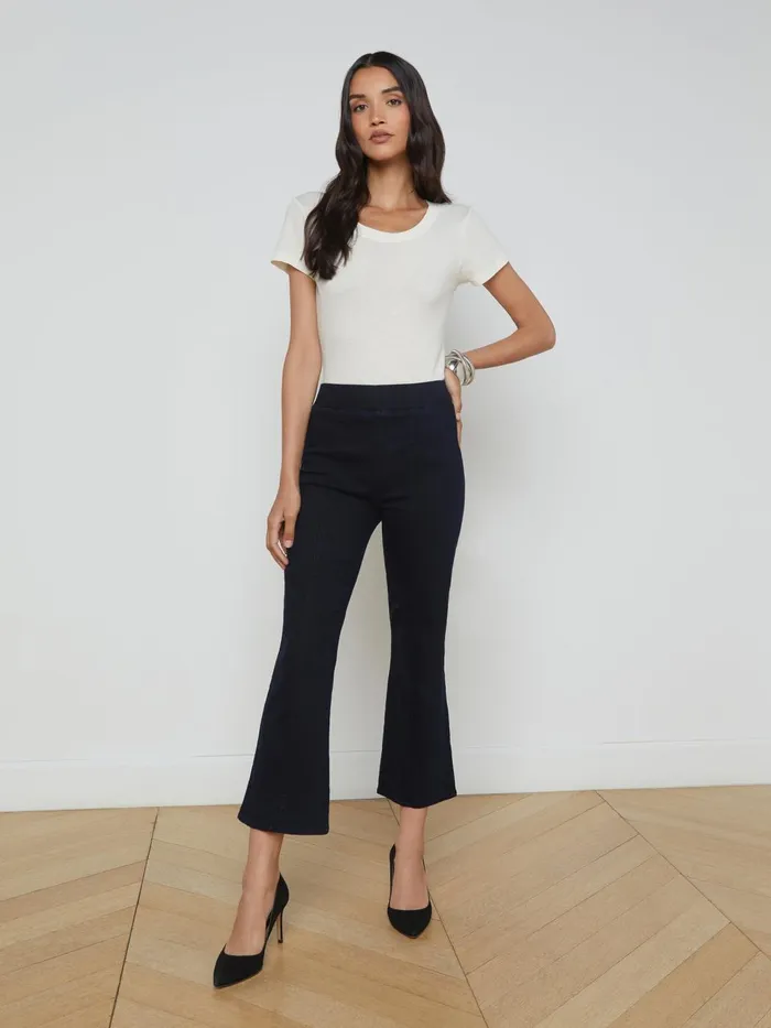 Kayden PullOn Kick Flare Pant Metro Women L039Agence Pants
