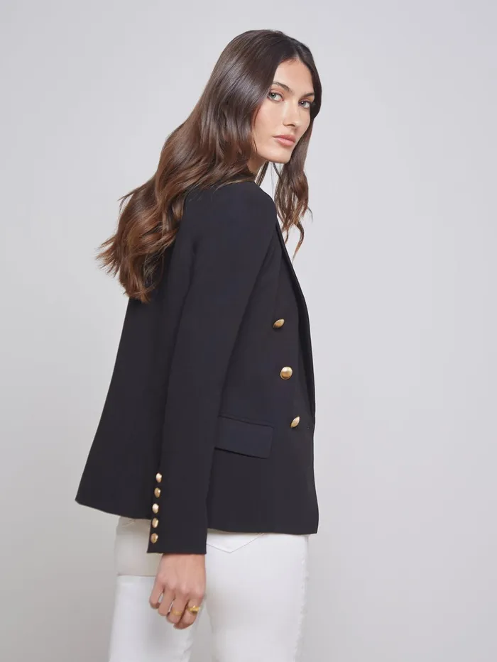 Kenzie Blazer Black Women L039Agence Blazers and Jackets Kenzie Blazer Black Women L039Agence Blazers and Jackets