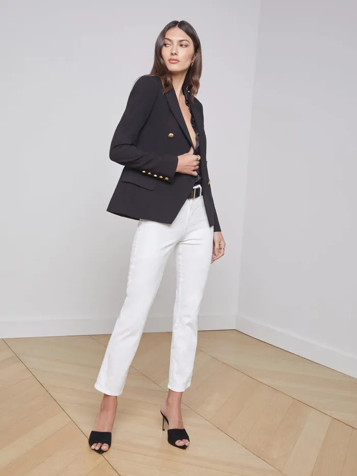 Kenzie Blazer Black Women L039Agence Blazers and Jackets Kenzie Blazer Black Women L039Agence Blazers and Jackets
