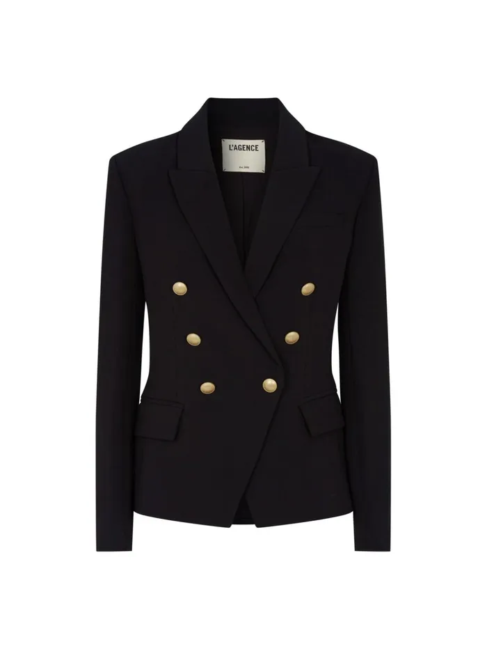 Kenzie Blazer Black Women L039Agence Blazers and Jackets Kenzie Blazer Black Women L039Agence Blazers and Jackets