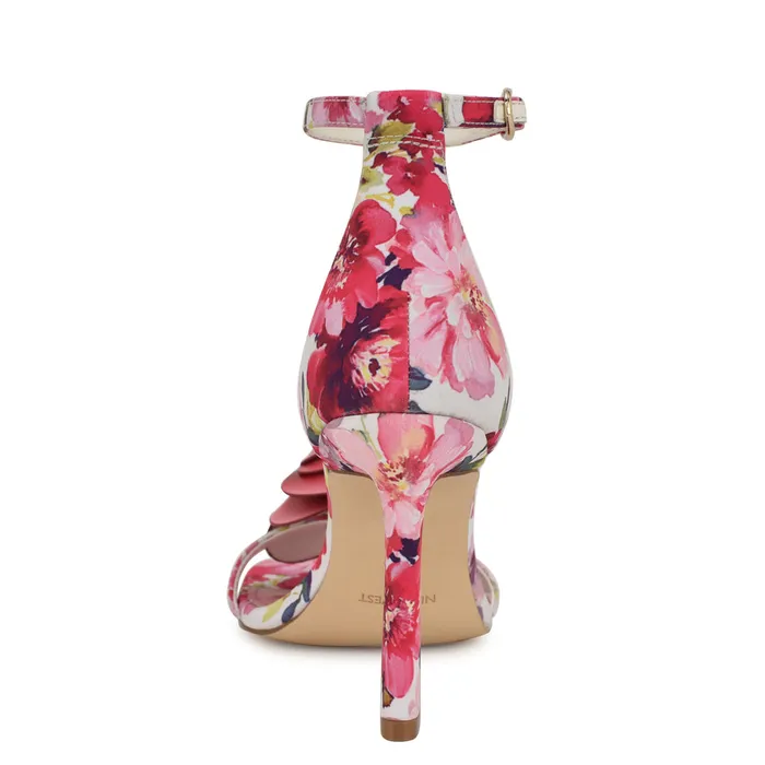 Kharm Rosette Ankle Strap Sandals Kharm Rosette Ankle Strap Sandals