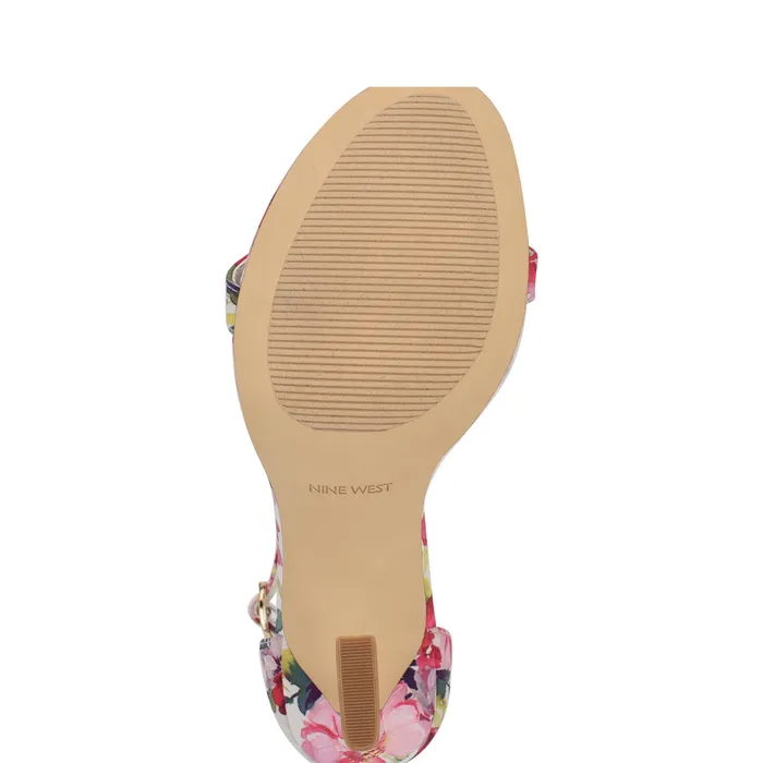 Kharm Rosette Ankle Strap Sandals Kharm Rosette Ankle Strap Sandals