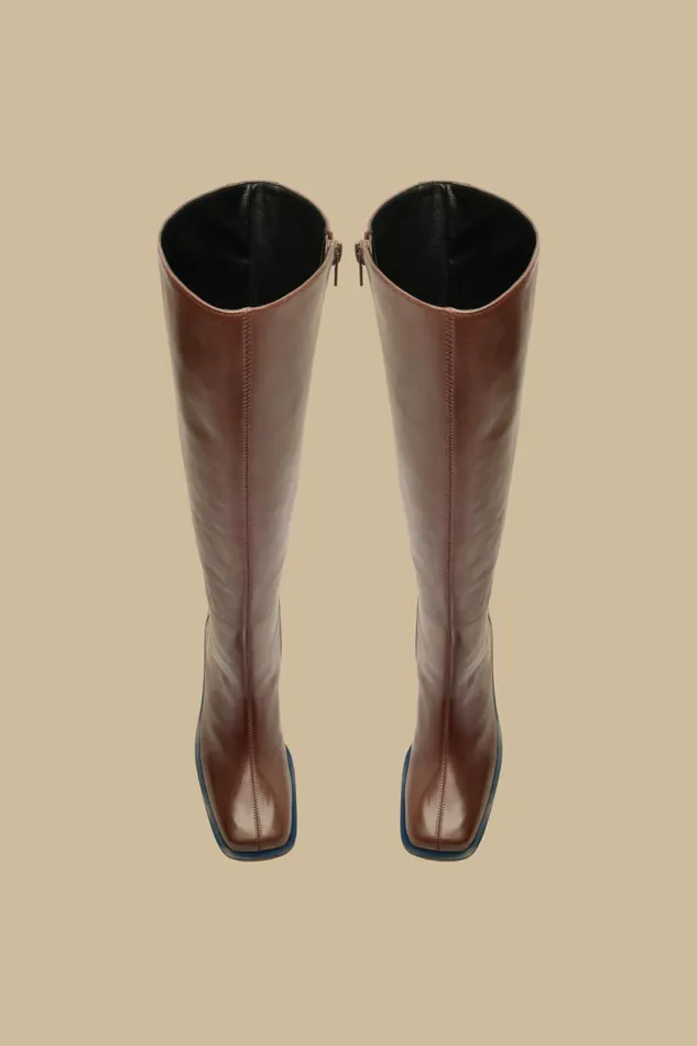 Knee High Square Toe Boot Women FARM Rio Boots and Sneakers Knee High Square Toe Boot Women FARM Rio Boots and Sneakers