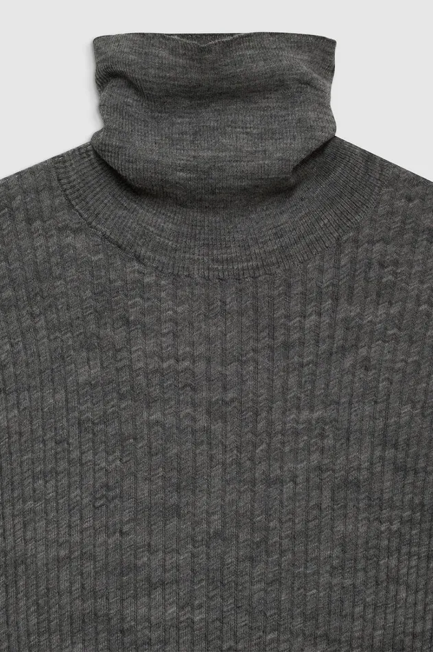 Knits Sweaters Women ANINE BING Kyle Sweater 8211 Dark Heather Grey