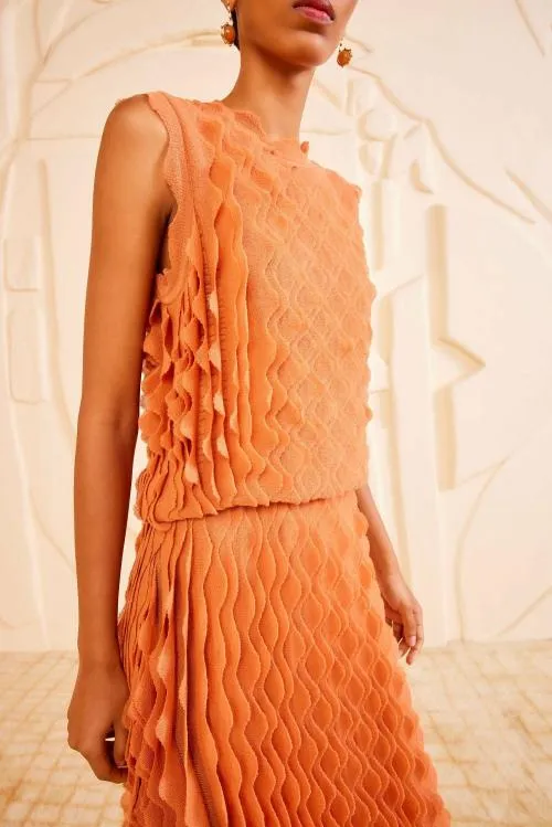 Knits Women Ulla Johnson Kaelyn Dress Peony Knits Women Ulla Johnson Kaelyn Dress Peony