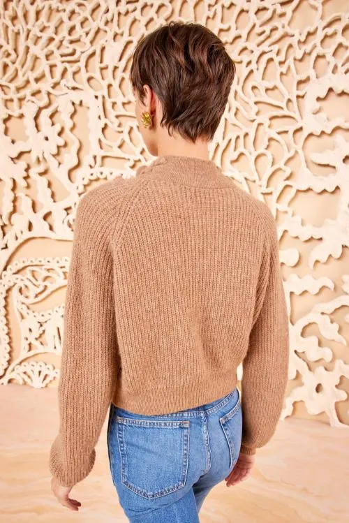 Knits Women Ulla Johnson Reina Pullover Camel Knits Women Ulla Johnson Reina Pullover Camel