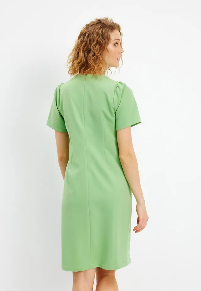 LEA DRESS 15578 630 Apple Green 630 Women IN FRONT DRESSES