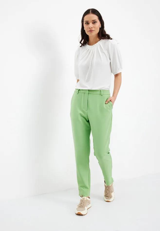 LEA PANTS 15537 630 Apple Green 630 Women IN FRONT PANTS