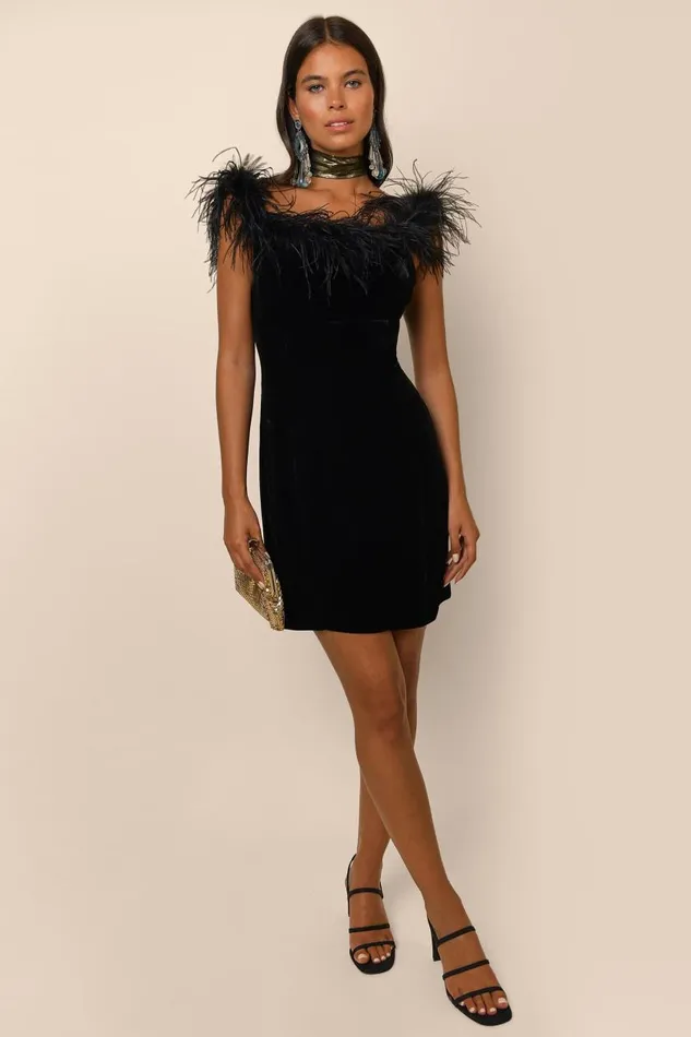 Lena Black Women RIXO Dresses