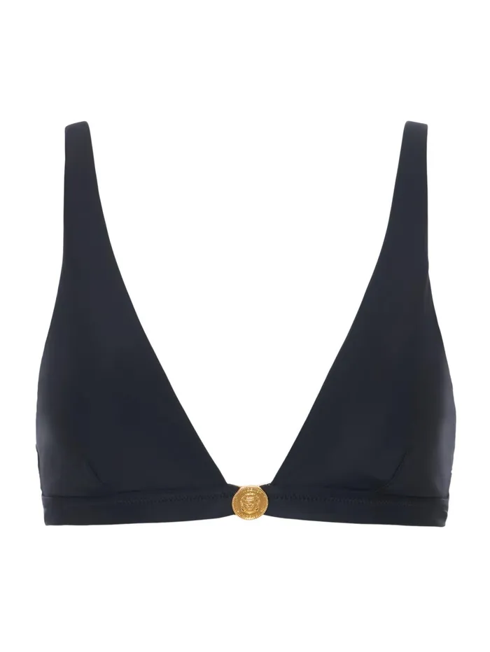 Lexie Bikini Top Blackgold Coin Women L039Agence Swimwear