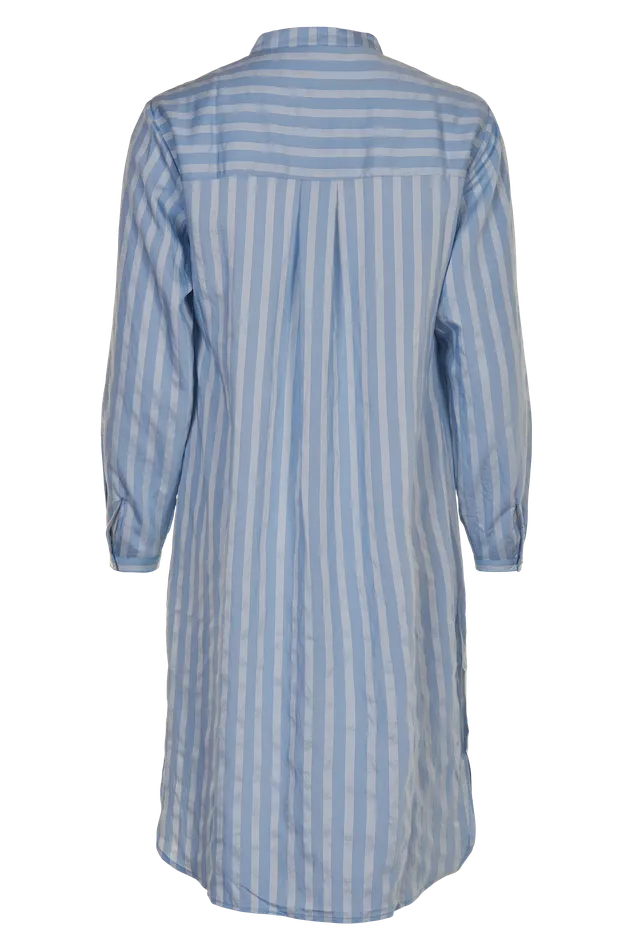 LILJA LONG SHIRT 14533 505 Light Blue 505 Women IN FRONT BLOUSES SHIRTS