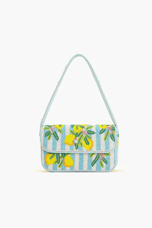 Limoncello Stripe Shoulder Bag