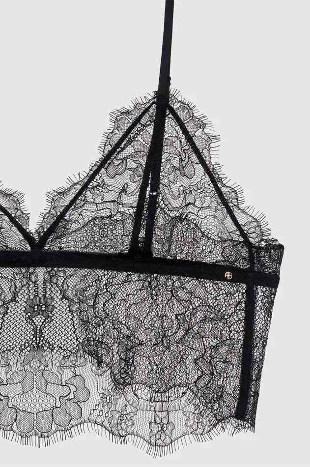 Lingerie Women ANINE BING Lace Bralette 8211 Black