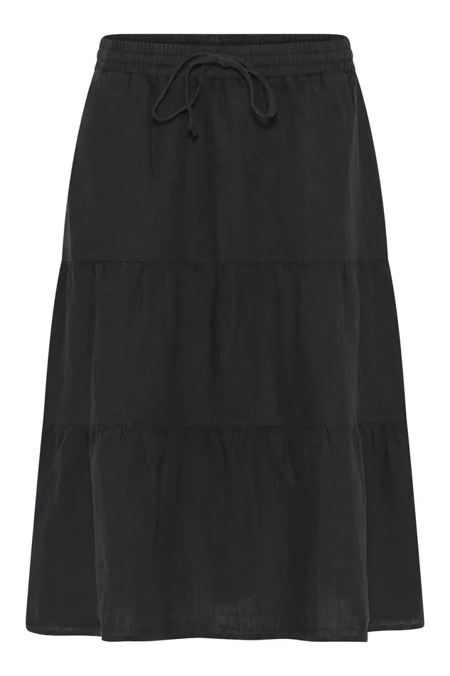LINO SKIRT 16237 999 Black 999 Women IN FRONT SKIRTS