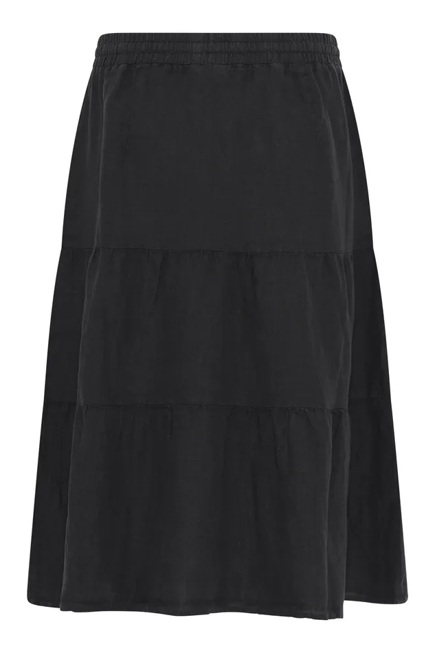 LINO SKIRT 16237 999 Black 999 Women IN FRONT SKIRTS