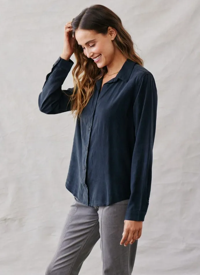 Long Sleeve Classic Button Down 8211 Vintage Black Women Bella Dahl Long Sleeve Long Sleeve Classic Button Down 8211 Vintage Black Women Bella Dahl Long Sleeve