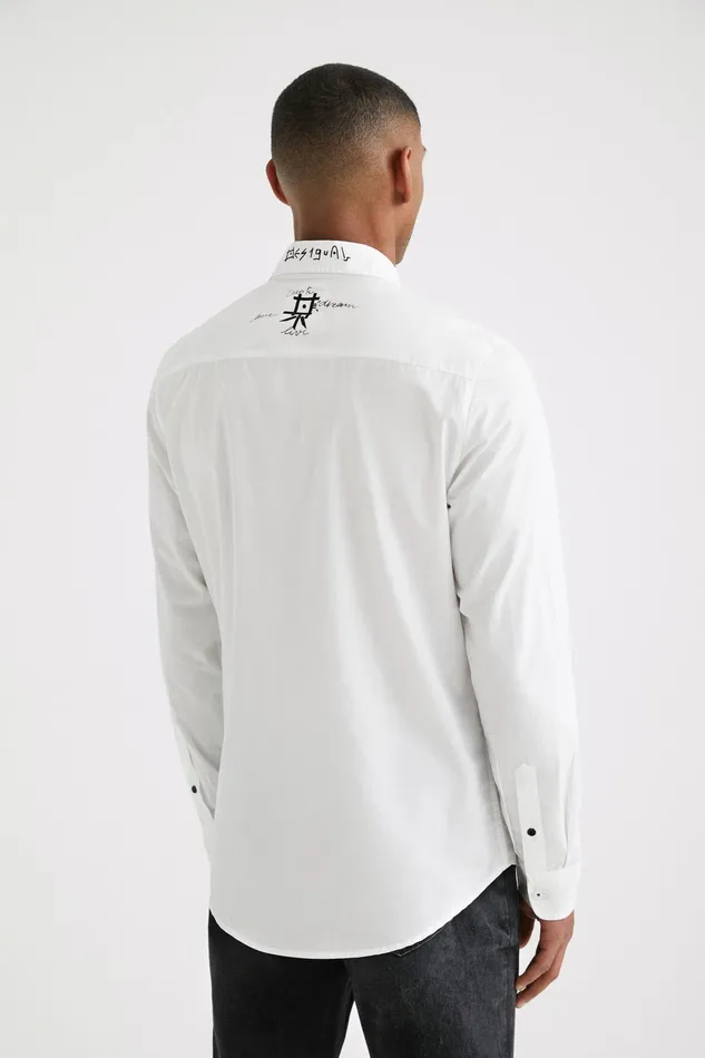 Longsleeve Symbol Shirt Mens Desigual Shirts