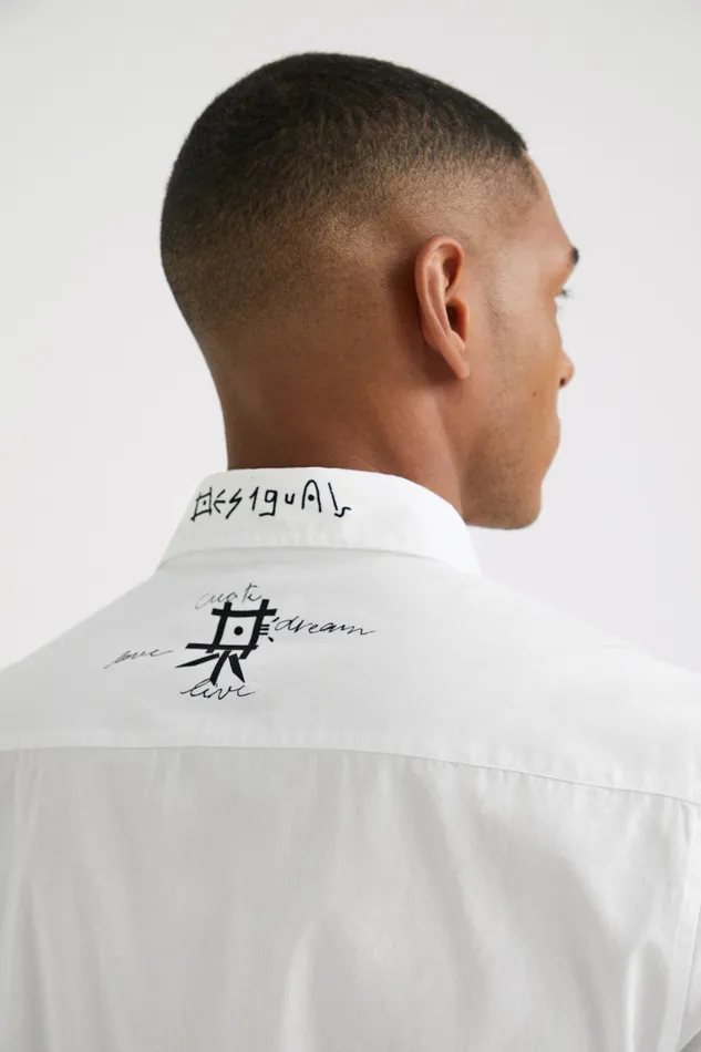 Longsleeve Symbol Shirt Mens Desigual Shirts