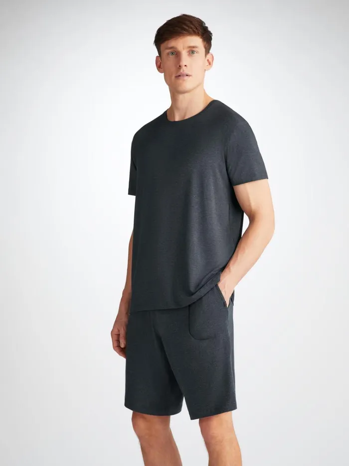 Lounge Shorts Men Derek Rose Lounge Shorts Marlowe Micro Modal Stretch Anthracite Lounge Shorts Men Derek Rose Lounge Shorts Marlowe Micro Modal Stretch Anthracite