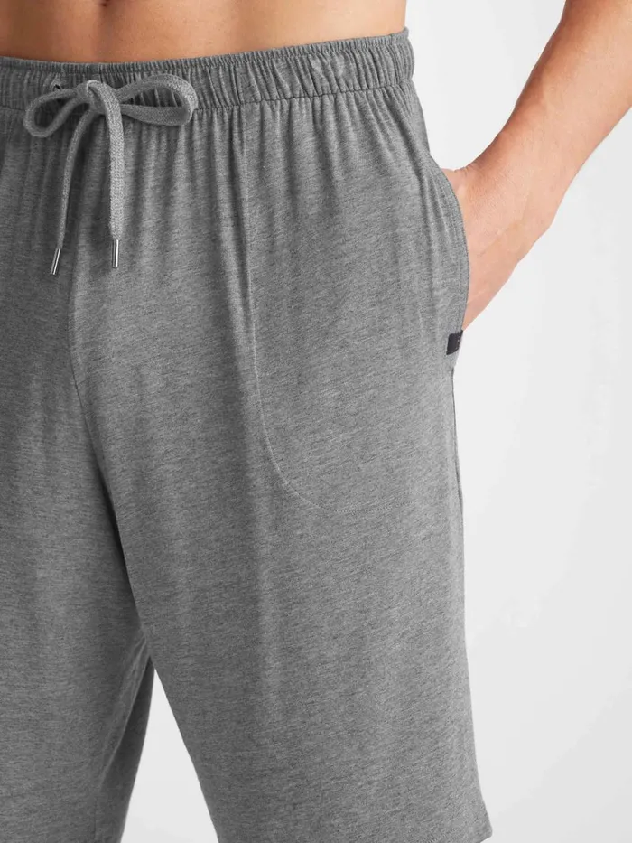 Lounge Shorts Men Derek Rose Lounge Shorts Marlowe Micro Modal Stretch Charcoal