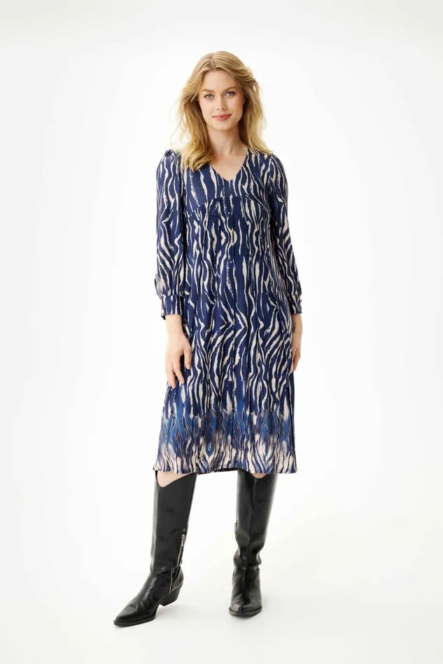 LUCY DRESS 16432 501 Blue 501 Women IN FRONT DRESSES