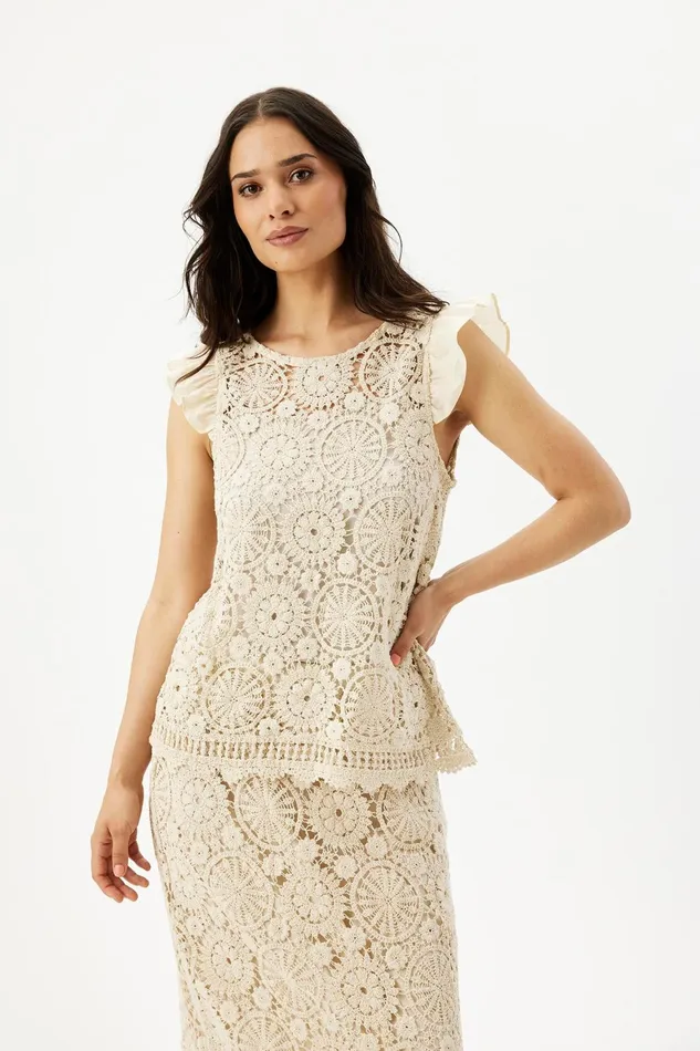 LUIS BLOUSE 16327 190 Nature 190 Women IN FRONT SALE