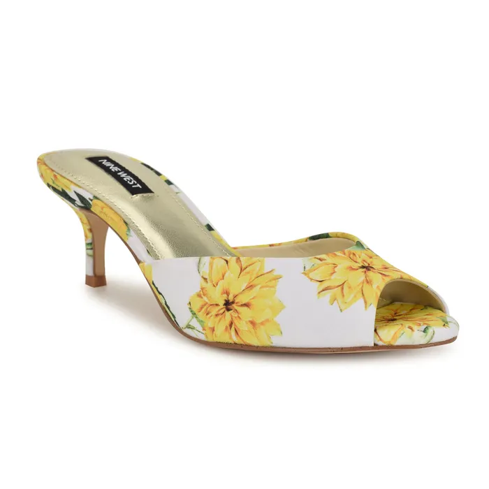 Luvlie Heeled Slide Sandals Luvlie Heeled Slide Sandals