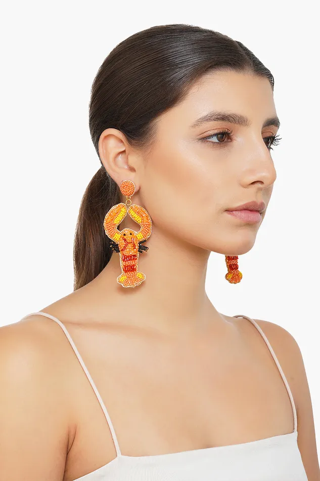 Luxe Lobster Earrings Luxe Lobster Earrings