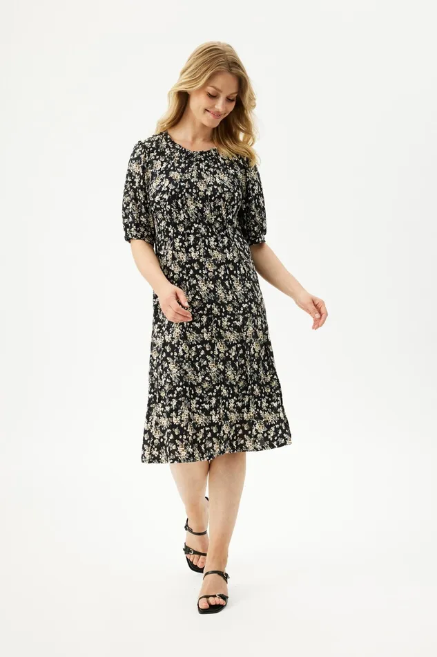 LUZIA DRESS 16384 999 Black 999 Women IN FRONT DRESSES