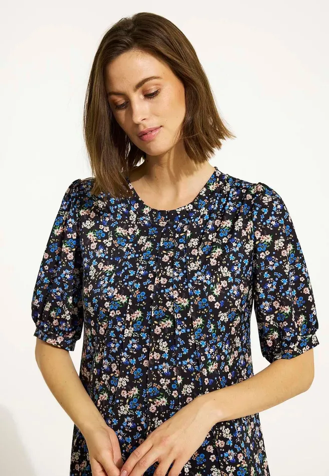 LUZIA DRESS 16566 501 Blue 501 Women IN FRONT DRESSES LUZIA DRESS 16566 501 Blue 501 Women IN FRONT DRESSES