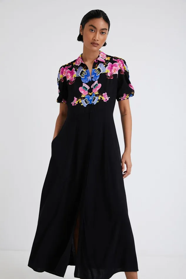 M Christian Lacroix Long Dress Women Desigual Dresses